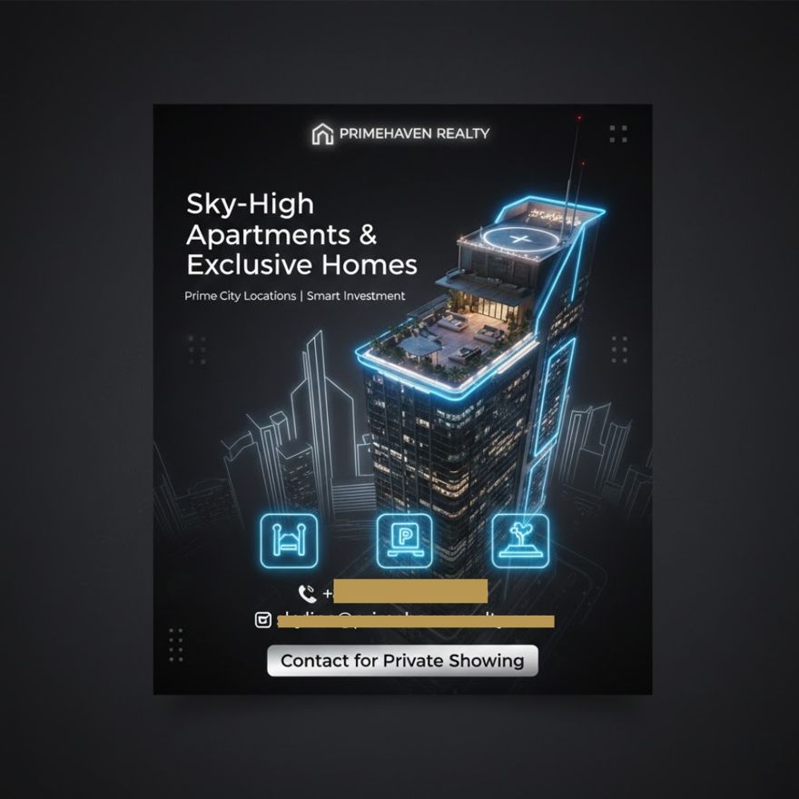 PrimeHaven Realty — Luxury Property Ads